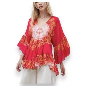 Free People Boho Tunic Top